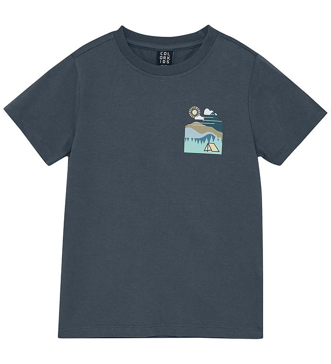 Color Kids T-shirt - Turbulence m. Print