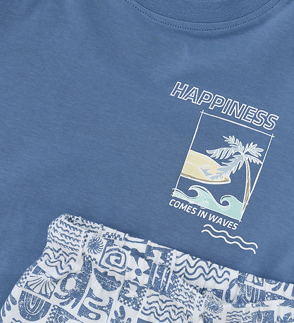 Color Kids Shortssæt - Coronet Blue