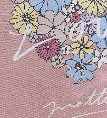 Color Kids T-shirt - Bridal Rose m. Print