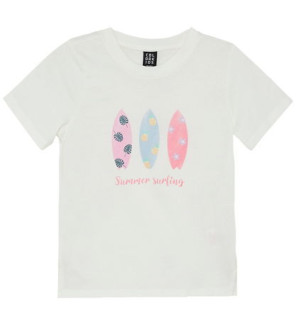 Color Kids T-shirt - Snow White m. Print