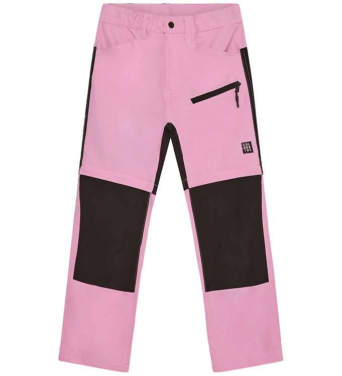 Color Kids Bukser - Zip Off - Begonia Pink
