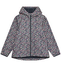 Color Kids Softshelljakke - AOP - Turbulence