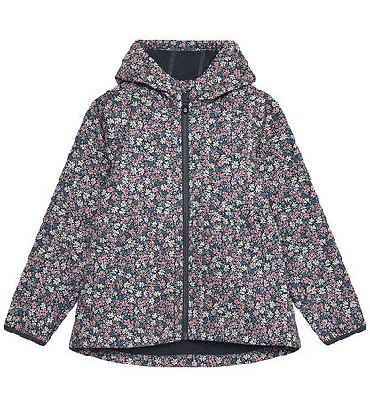 Color Kids Softshelljakke - AOP - Turbulence