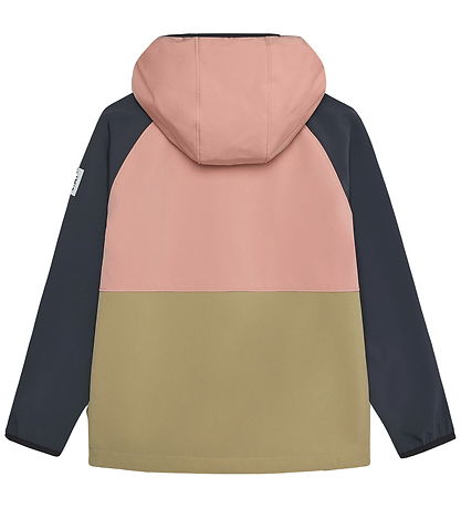 Color Kids Softshelljakke - Colorblock - Bridal Rose
