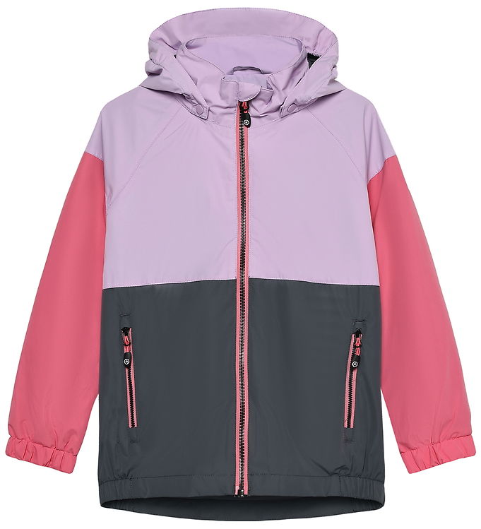 Color Kids Sommerjakke - Colorblock - Orchid Bloom