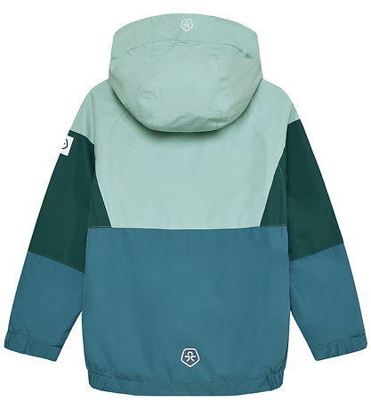 Color Kids Sommerjakke - Colorblock - Coronet Blue