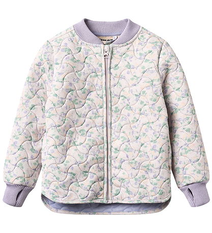 Wheat Termojakke - Loui - Purple Light Petunias