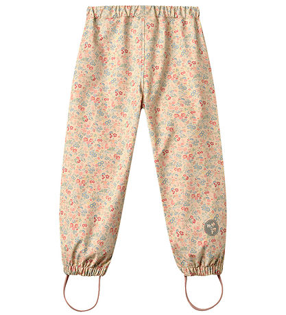 Wheat Regnbukser - PU - Olo - Flowers and Seashells