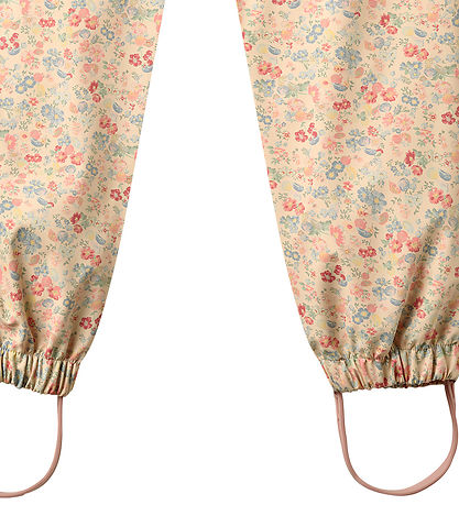 Wheat Regnbukser - PU - Olo - Flowers and Seashells