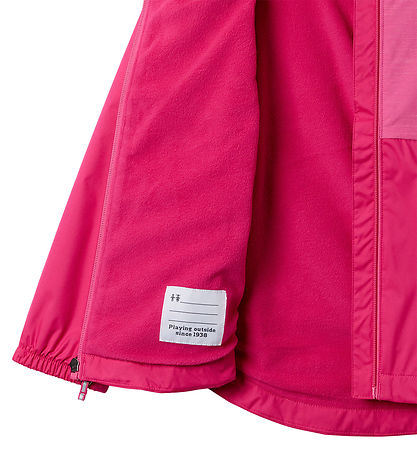 Columbia Jacket - w.Fleece - Rainy Trails - Guava Pink