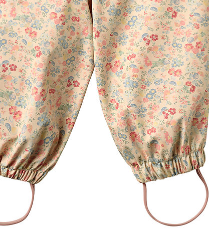 Wheat Regnbukser - Charlo m. Seler - Flowers and seashells