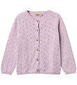 Wheat Cardigan - Knitted - Lavender
