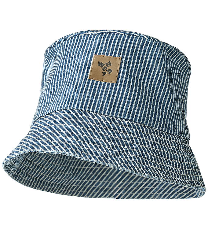 Wheat Bøllehat - Charlie - Denim Stripe