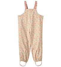 Wheat Regnbukser - Charlo m. Seler - flowers and seashells