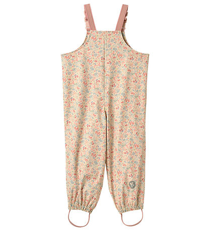 Wheat Regnbukser - Charlo m. Seler - flowers and seashells