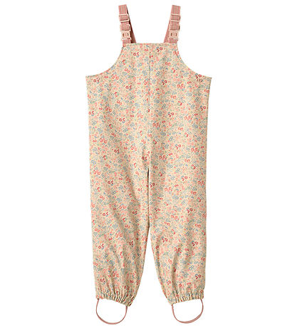 Wheat Regnbukser - Charlo m. Seler - flowers and seashells