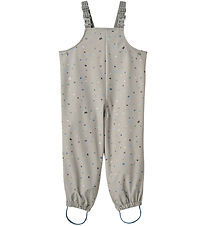 Wheat Regnbukser - Charlo m. Seler - light flint letters