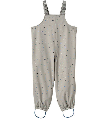 Wheat Regnbukser - Charlo m. Seler - light flint letters