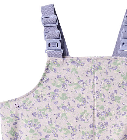 Wheat Regnbukser - Charlo m. Seler - Lilac Petunias