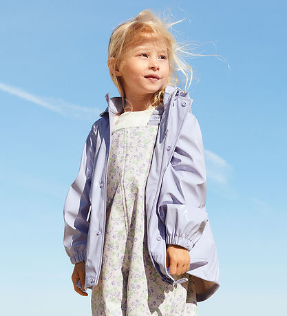 Wheat Regnbukser - Charlo m. Seler - Lilac Petunias