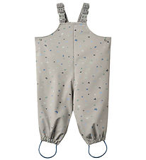 Wheat Regnbukser - Charlo m. Seler - light flint letters