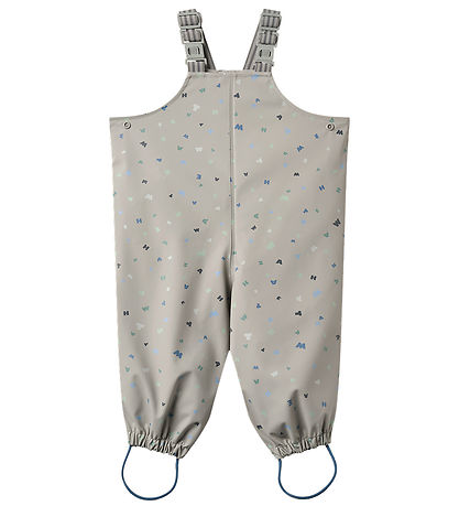 Wheat Regnbukser - Charlo m. Seler - light flint letters