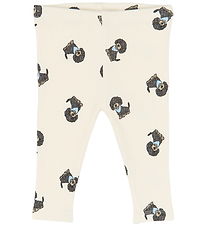 The New Leggings - TnsbSylvan - Rib - Gardenia AOP