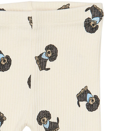 The New Leggings - TnsbSylvan - Rib - Gardenia AOP