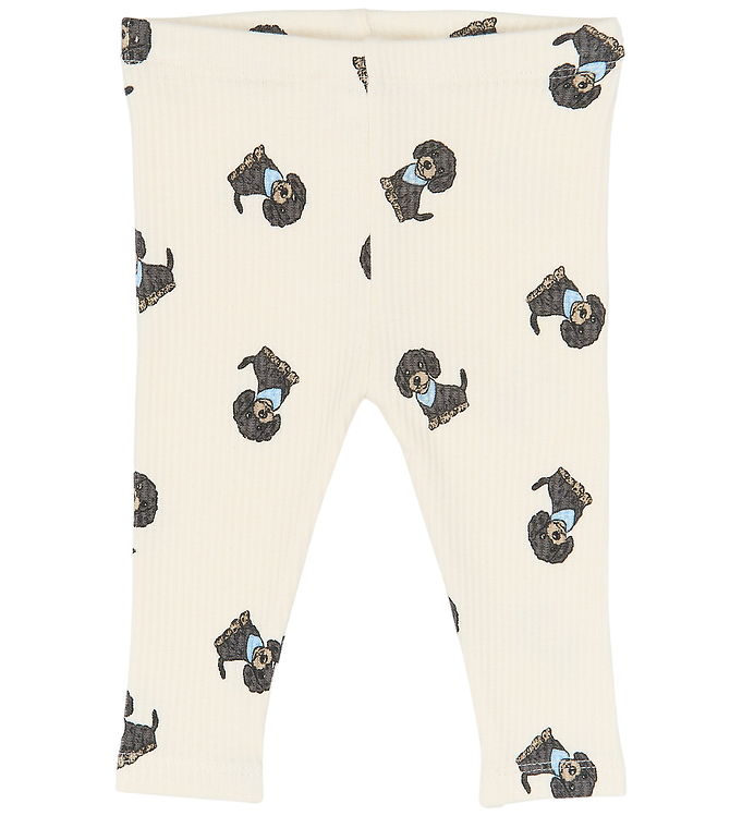 The New Leggings - Rib - TnsbSylvan - Gardenia AOP