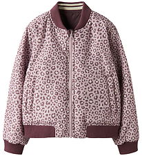 Name it Bomberjakke - NkfMariska - Plum Wine