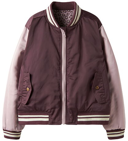 Name it Bomberjakke - NkfMariska - Plum Wine