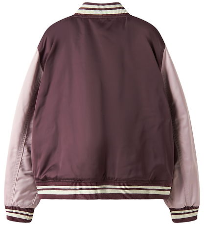 Name it Bomberjakke - NkfMariska - Plum Wine