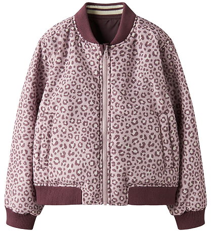 Name it Bomberjakke - NkfMariska - Plum Wine