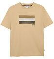 BOSS T-shirt - Stone