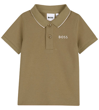 BOSS Polo - Dark Stone