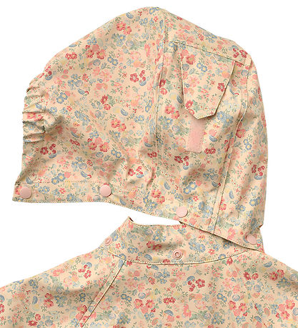 Wheat Regnjakke - Chardy - Flowers And Seashells