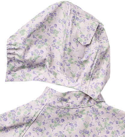 Wheat Regnjakke - Chardy - Lilac Petunias