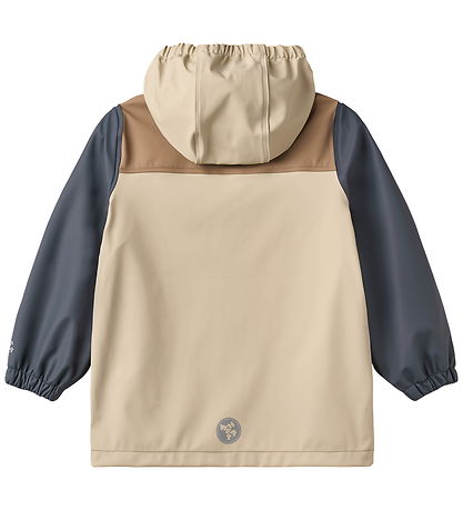 Wheat Regnjakke - Otu - White Pepper