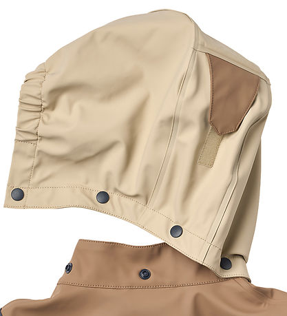 Wheat Regnjakke - Otu - White Pepper