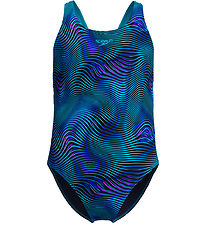 Speedo Badedragt - Leaderback - Deep Sapphire/ Mayan Blue