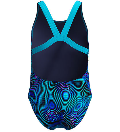 Speedo Badedragt - Leaderback - Deep Sapphire/ Mayan Blue