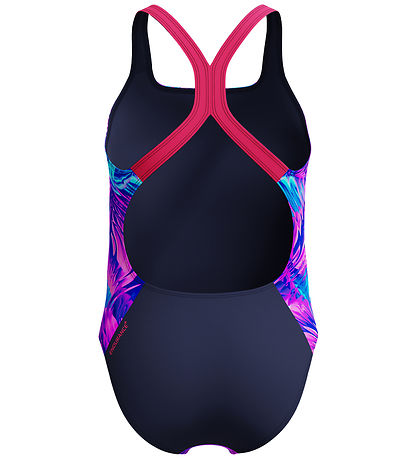 Speedo Badedragt - Powerback - Margarita/ Peacoat
