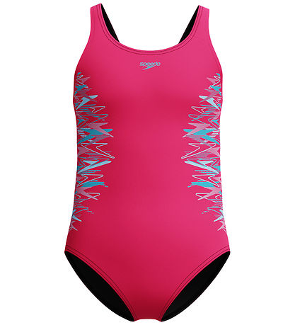 Speedo Badedragt - Placement Muscleback - Margarita Pink/ Mayan 