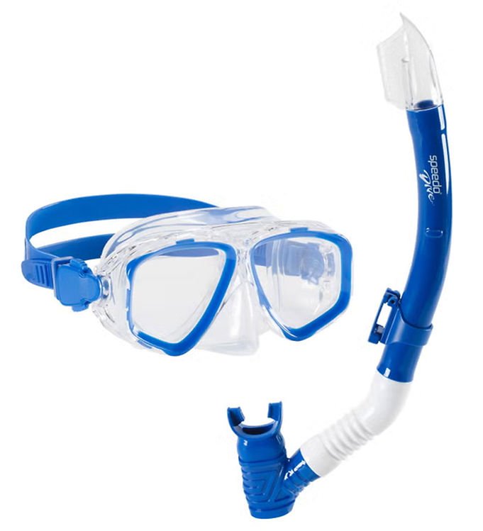 Speedo Snorkelsæt - Junior Adventure - Train - Blue Sea