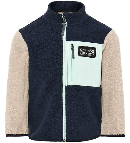 Didriksons Fleecejakke - Anten - Ocean Mint