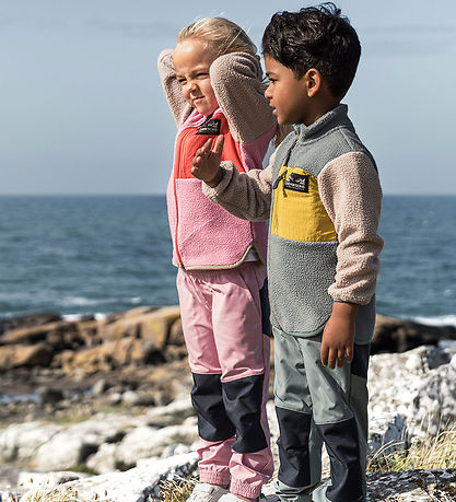 Didriksons Fleecejakke - Anten - Factory Blue