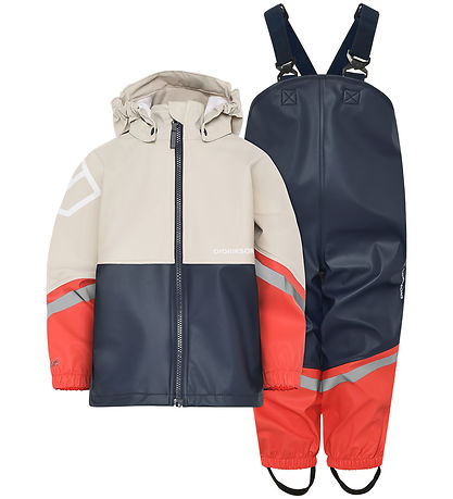 Didriksons Regntøj m. Seler - Waterman - PU - Sand Beige