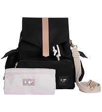 KAOS Skötväska - Skolväska - Svart/Natural