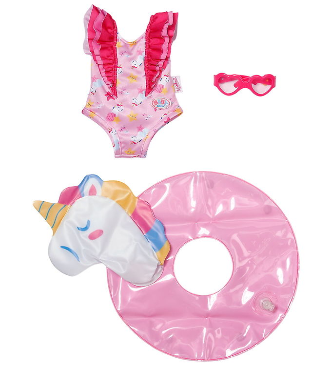 BABY born Svømmesæt - Unicorn - 43 cm