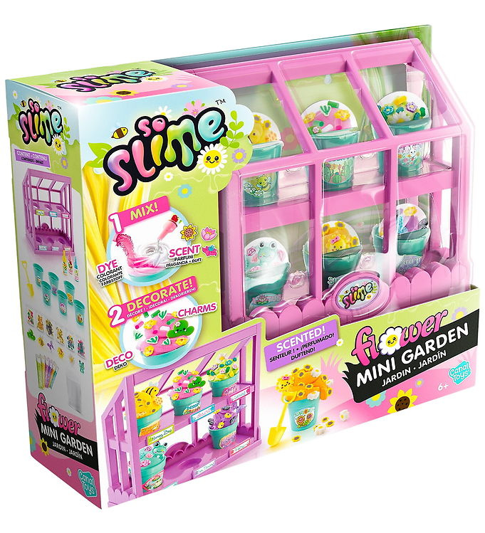So Slime DIY-Slim - Slime Flower - Mini Garden